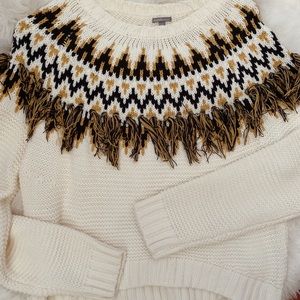 Detail Sweater with tassels, never worn!